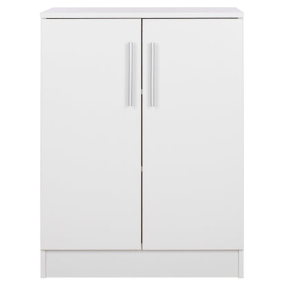 Shoe Cabinet Emerie Melamine White 60x40x80hcm.hm2206.05