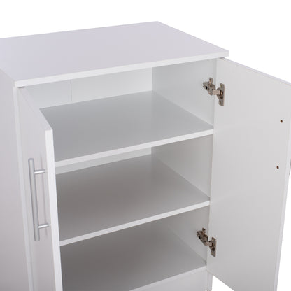 Shoe Cabinet Emerie Melamine White 60x40x80hcm.hm2206.05