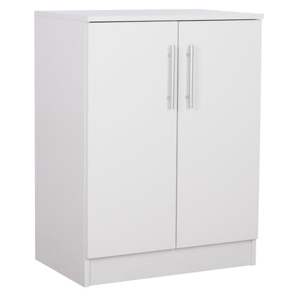 Shoe Cabinet Emerie Melamine White 60x40x80hcm.hm2206.05