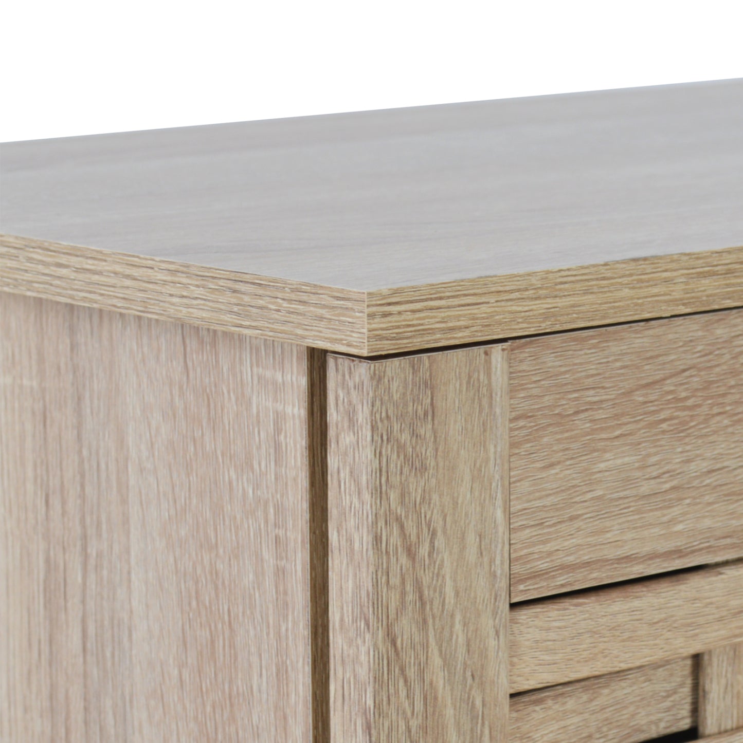 Shoe Cabinet Wooden 4 Doors Hm2210.02 Sonama 77x34x123