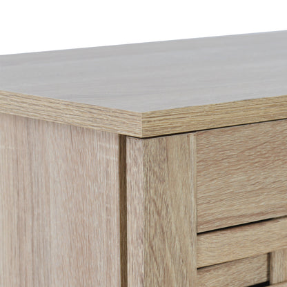 Shoe Cabinet Wooden 4 Doors Hm2210.02 Sonama 77x34x123