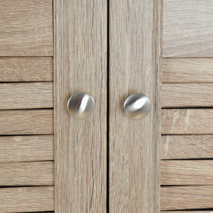Shoe Cabinet Wooden 4 Doors Hm2210.02 Sonama 77x34x123