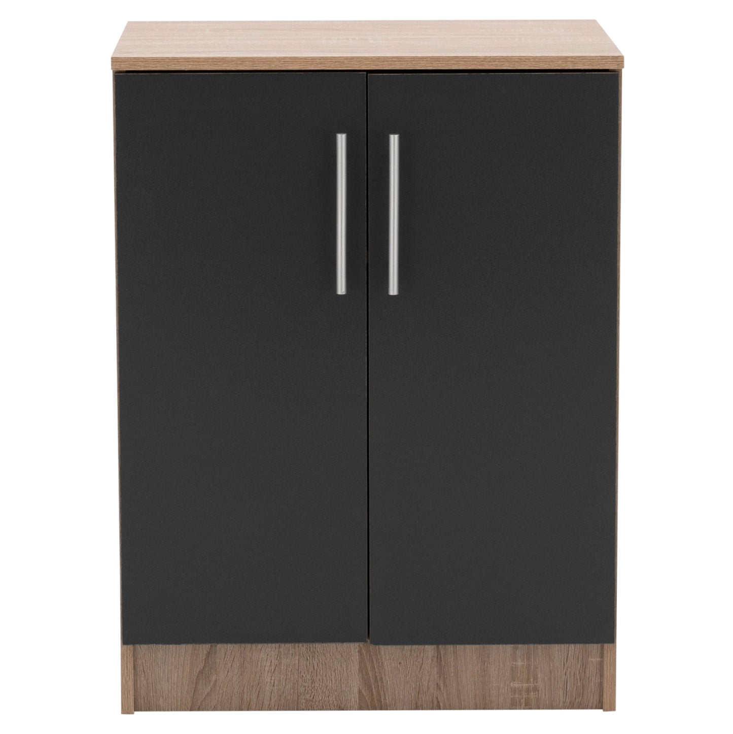 Shoe Cabinet Emerie Hm2206.04 Melamine In Sonama Grey 60x40,5x80hcm.