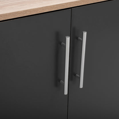 Shoe Cabinet Emerie Hm2206.04 Melamine In Sonama Grey 60x40,5x80hcm.