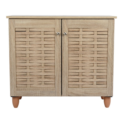 Shoe Cabinet Wooden Hm2208.02 Sonama 77x34x67.5hcm.