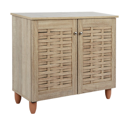 Shoe Cabinet Wooden Hm2208.02 Sonama 77x34x67.5hcm.