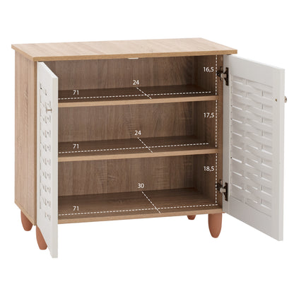Shoe Rack Hm2208.06 SonamΑ-white 77Χ34Χ67,5 Cm.
