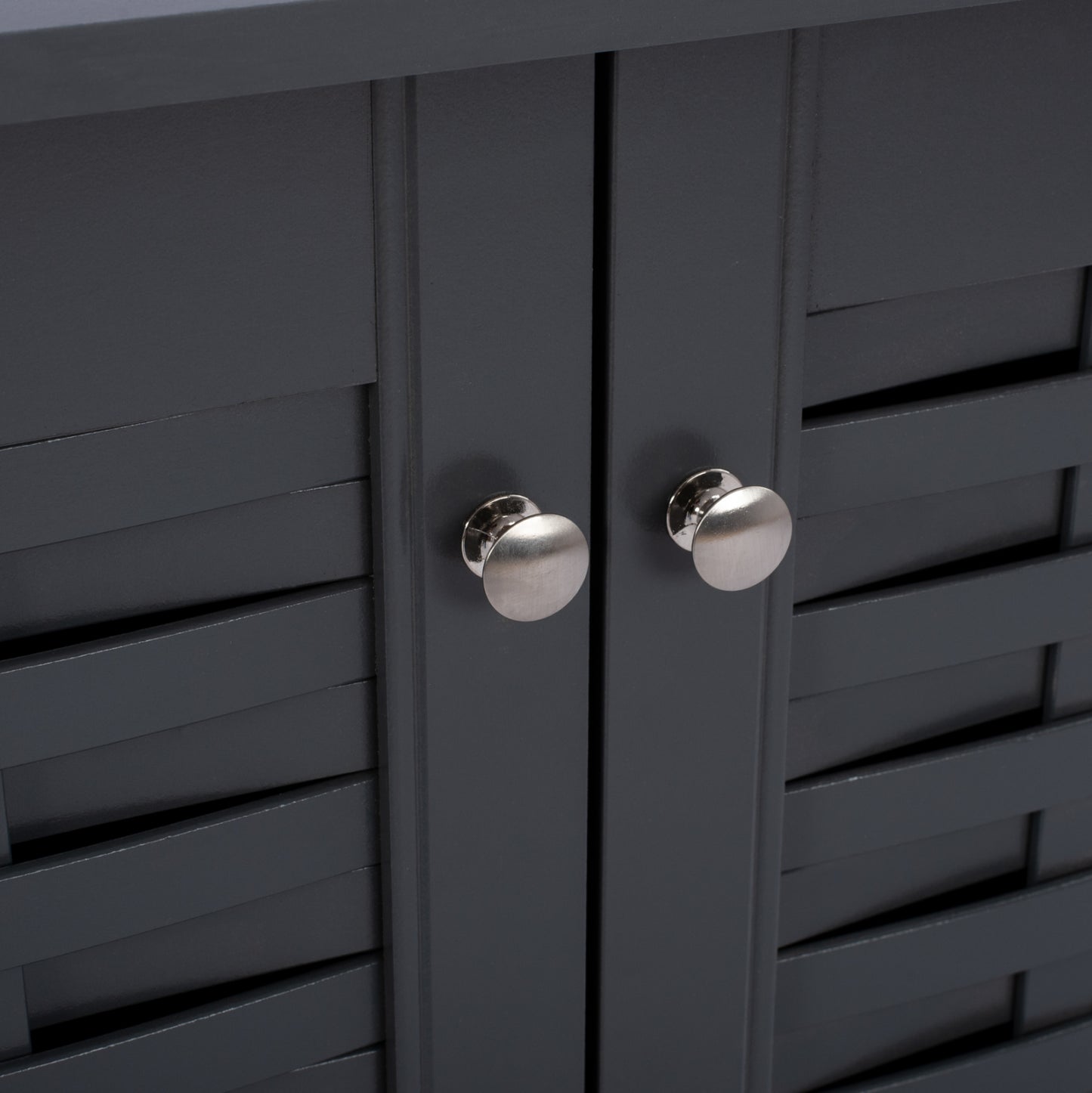 Shoe Cabinet Wooden Hm2208.10 Grey 77x34x67.5cm