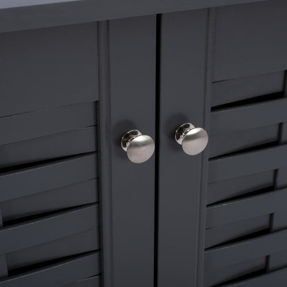 Shoe Cabinet Wooden Hm2208.10 Grey 77x34x67.5cm