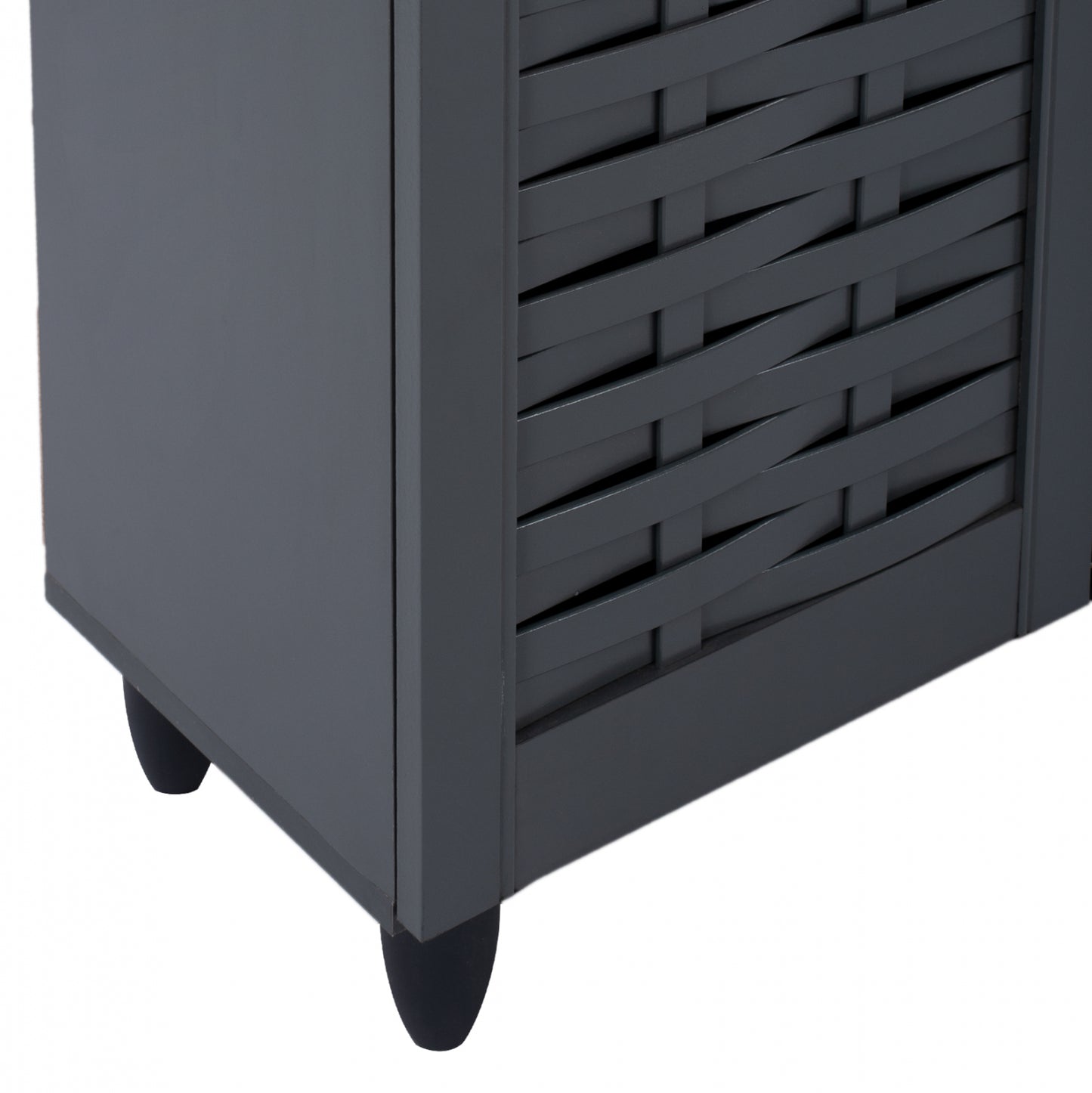Shoe Cabinet Wooden Hm2208.10 Grey 77x34x67.5cm