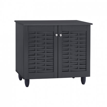 Shoe Cabinet Wooden Hm2208.10 Grey 77x34x67.5cm