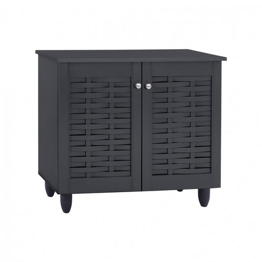 Shoe Cabinet Wooden Hm2208.10 Grey 77x34x67.5cm