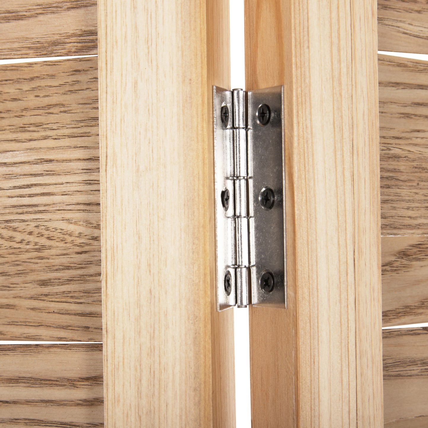Divider With 4 Leafs Sentinel Hm4227 Bamboo In Natural Color 162x2,5x180hcm.