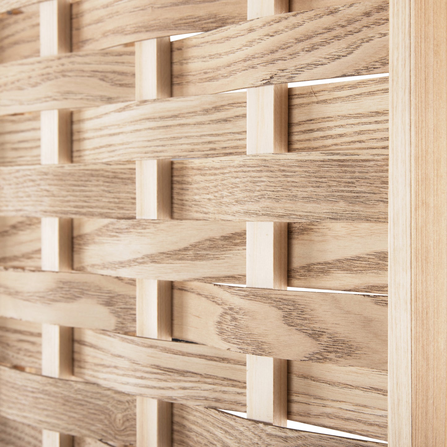 Divider With 4 Leafs Sentinel Hm4227 Bamboo In Natural Color 162x2,5x180hcm.