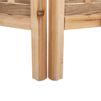 Divider With 4 Leafs Sentinel Hm4227 Bamboo In Natural Color 162x2,5x180hcm.