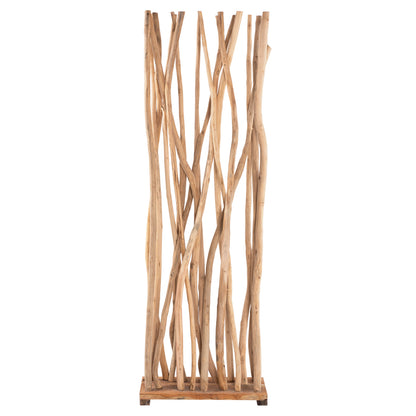 Root Divider Solid Teak Wood - 60x181cm