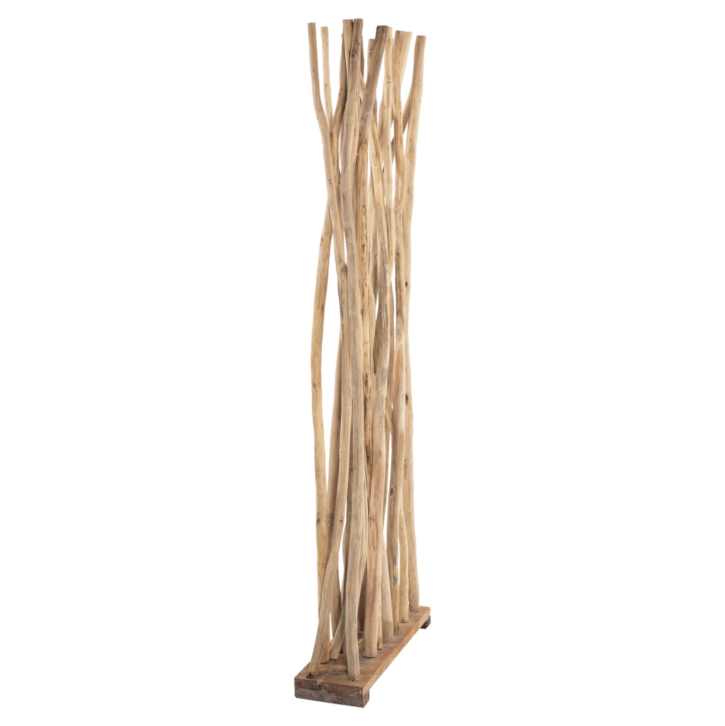 Root Divider Solid Teak Wood - 60x181cm
