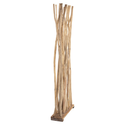 Root Divider Solid Teak Wood - 60x181cm