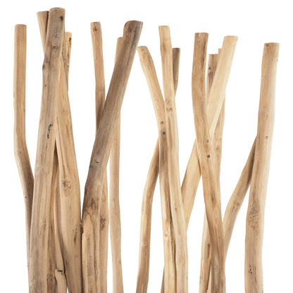 Root Divider Solid Teak Wood - 60x181cm