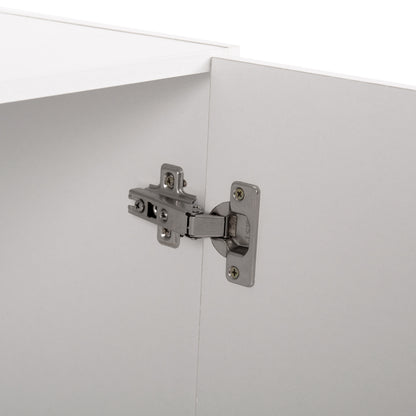 Upper Cabinet For 2-leaf Wardrobe Jaslyn Hm350.05 Melamine In White 80,2x42x60hcm.