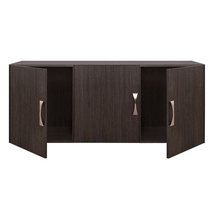 Loft Of 3doors Wardrobe Carly Hm385.01 Zebrano Color 150x55x60