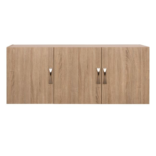 Loft Of Wardrobe 3 Doors Carly In Sonama Color 150x55x60 Hm385.02