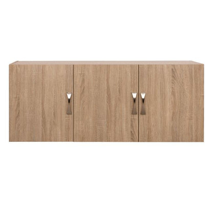 Loft Of Wardrobe 3 Doors Carly In Sonama Color 150x55x60 Hm385.02