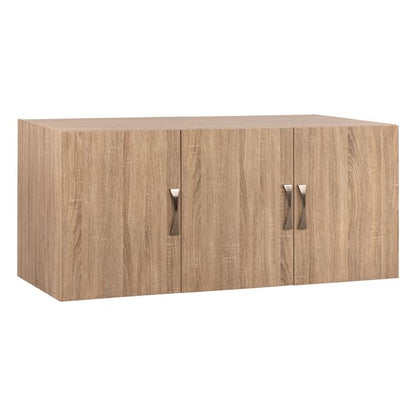 Loft Of Wardrobe 3 Doors Carly In Sonama Color 150x55x60 Hm385.02