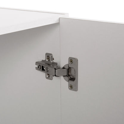 Upper Cabinet For 3-leaf Wardrobe Alivia Hm351.05 Melamine In White 90,2x42x60hcm.