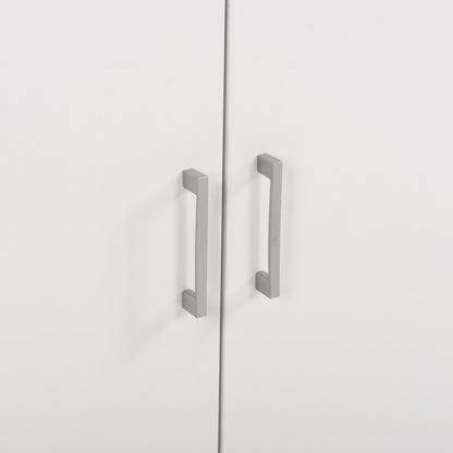 Upper Cabinet For 3-leaf Wardrobe Alivia Hm351.05 Melamine In White 90,2x42x60hcm.