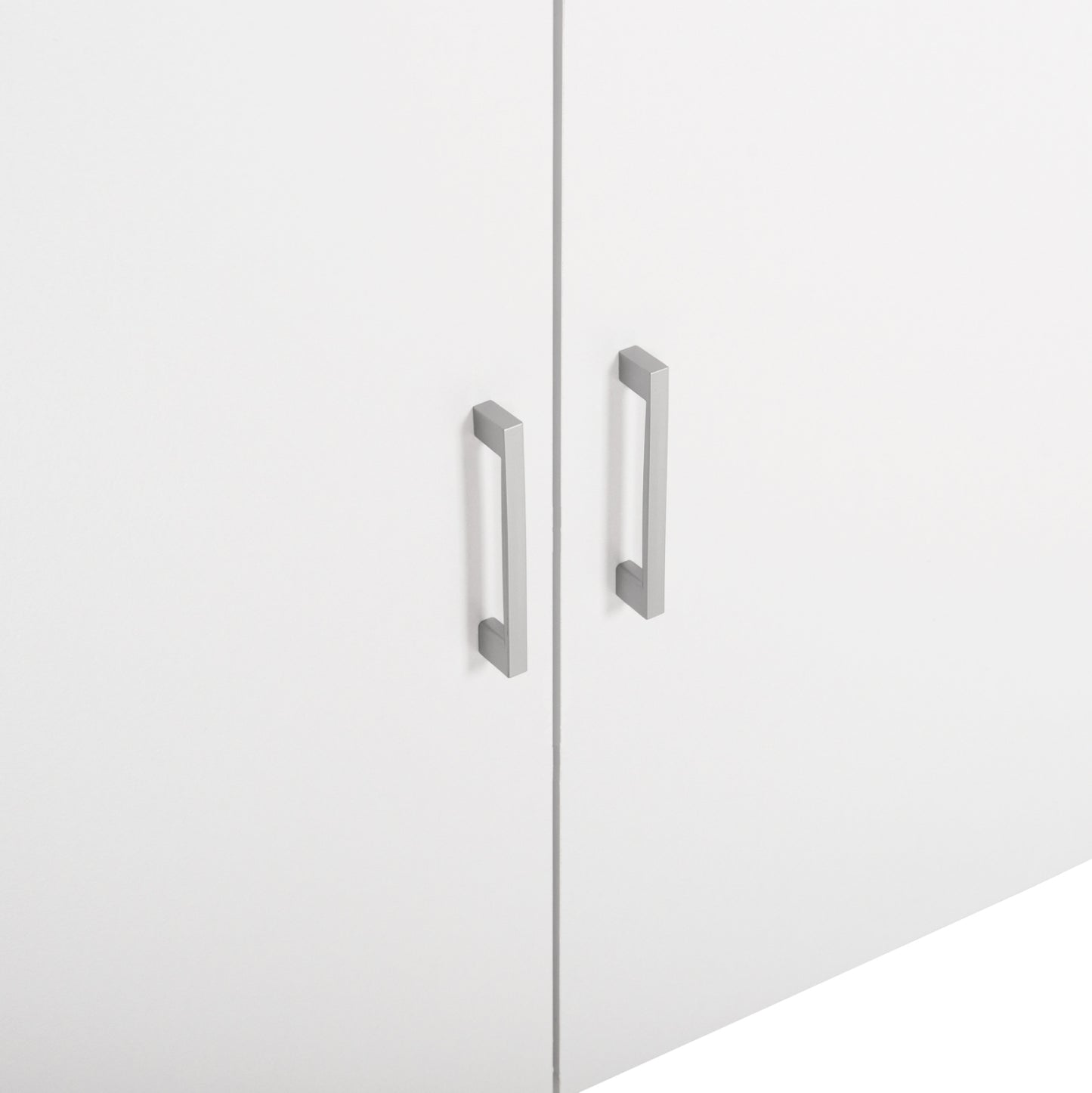 Upper Cabinet For 4-leaf Wardrobe Hm352.05 Fernanda Melamine In White 120,5x41,5x60,5hcm.