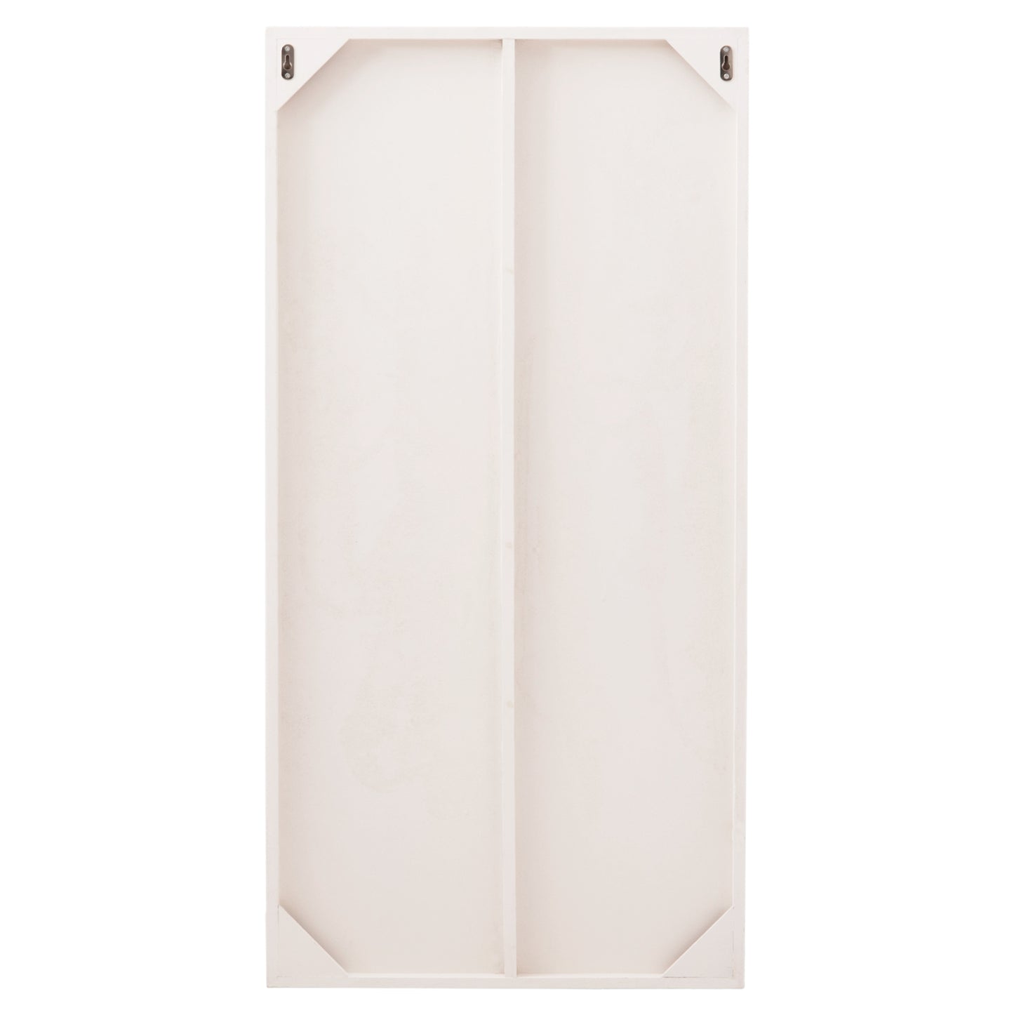 Wall Painting 3-fold World Map Santorini Hm4504 Mdf In Off-white Color 180x4(thickness)x120hcm.