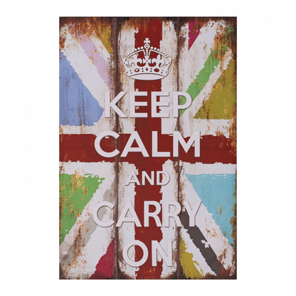 Canvas Keep Calm Hm7154.03 60x90x2.5 Cm.