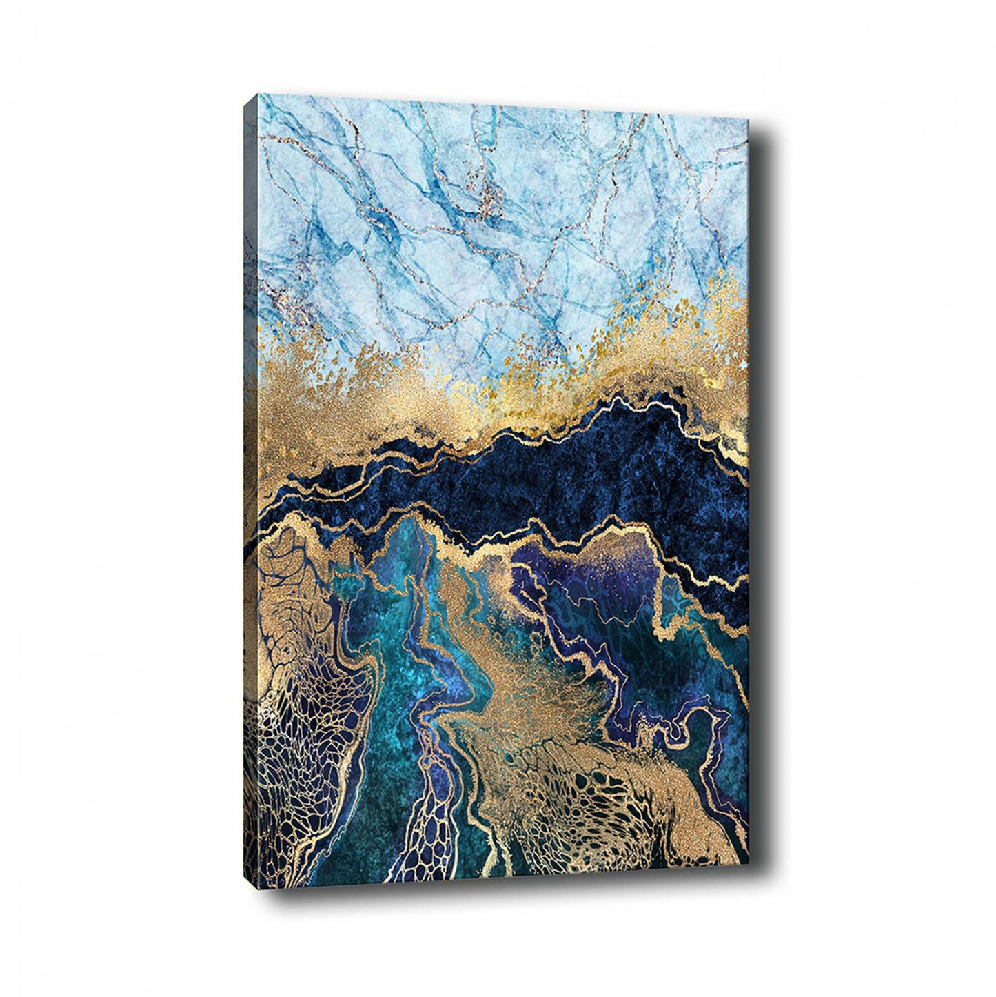 Canvas Painting Marble Effect Hm7196.02 50x3x70 Cm.