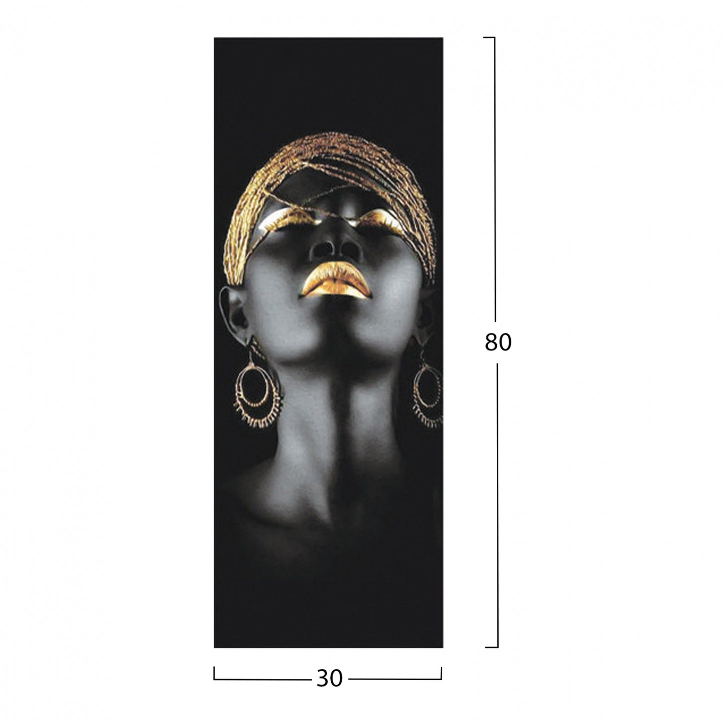 Canvas Sensual Hm7198.07 30x3x80 Cm.