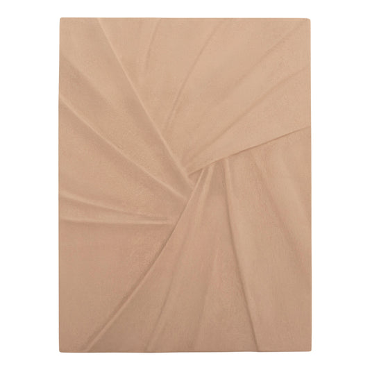 Wall Decor Panel Rectangle Series Santorini Hm4522 Mdf In Beige Color 60x4(thickness)x80hcm.