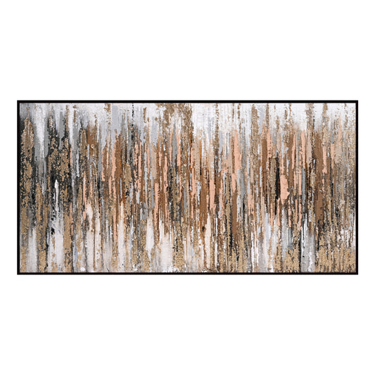 Wall Painting Black ps frame - 142x72cm