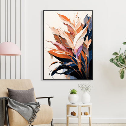 Wall Painting, Black PS Frame - 52.5x72.5cm