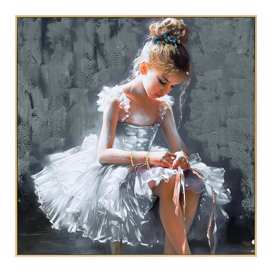 Wall Painting Onnanoko Hm4568 Black Ps Frame-printed Canvas 82x4,5x82hcm.