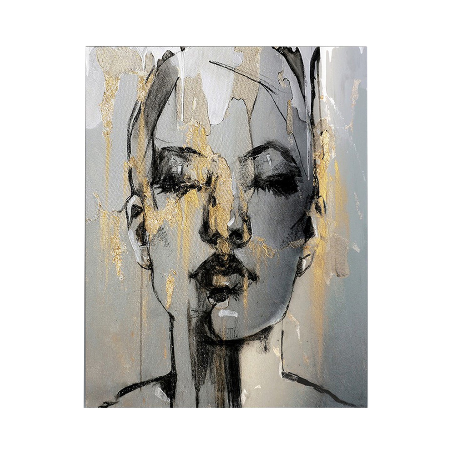 Wall Painting Series Gobi Hm4763 Printed Canvas 50x3(thickness)x70hcm.