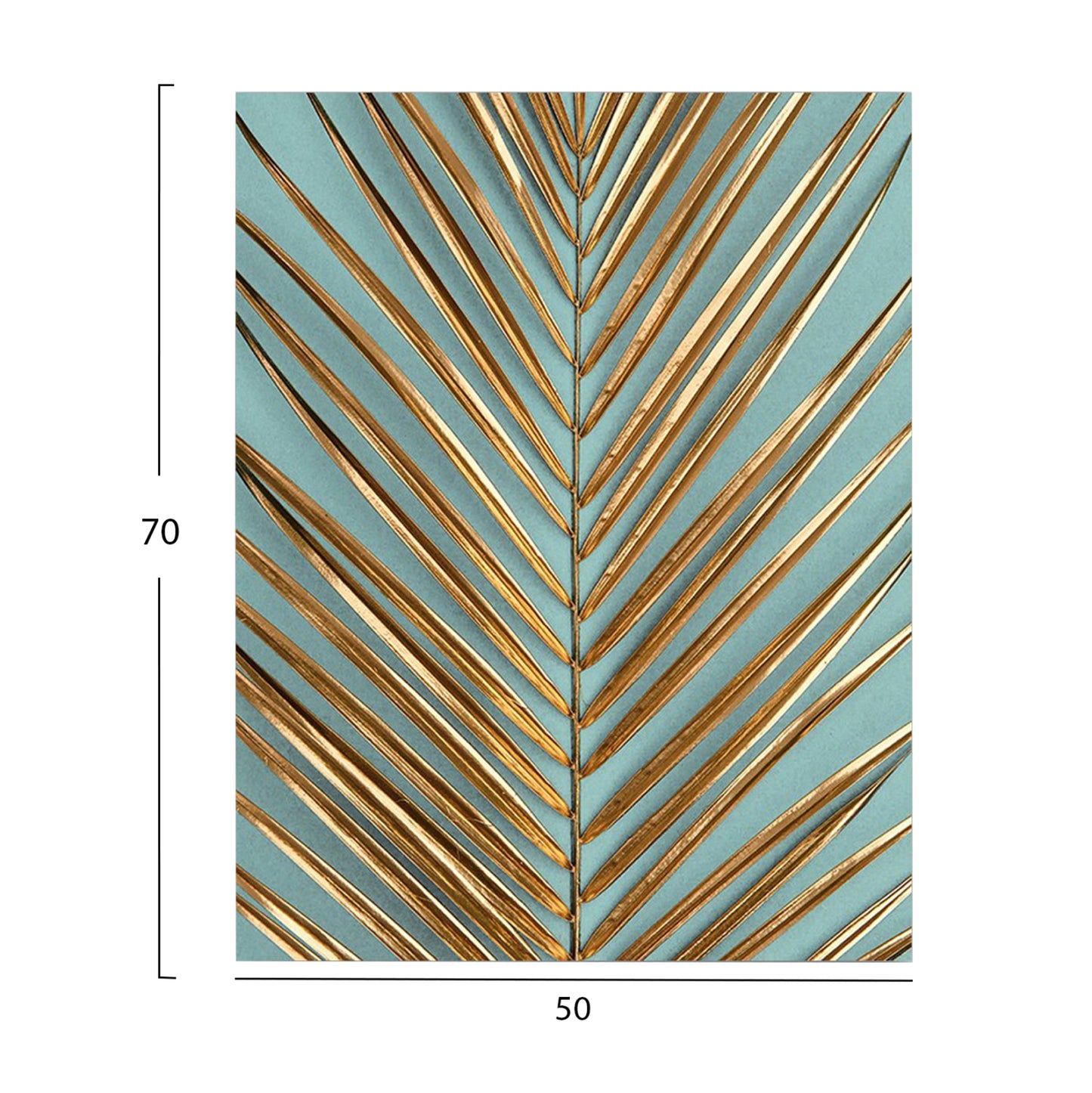 Wall Painting, wooden frame - 50x70cm