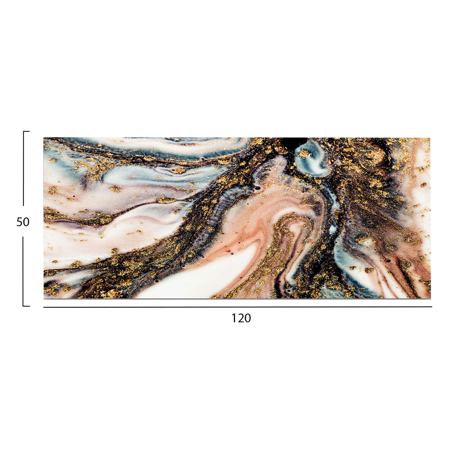 Wall Painting Series Gobi Hm4793 Printed Canvas 120x3(thickness)x50hcm.