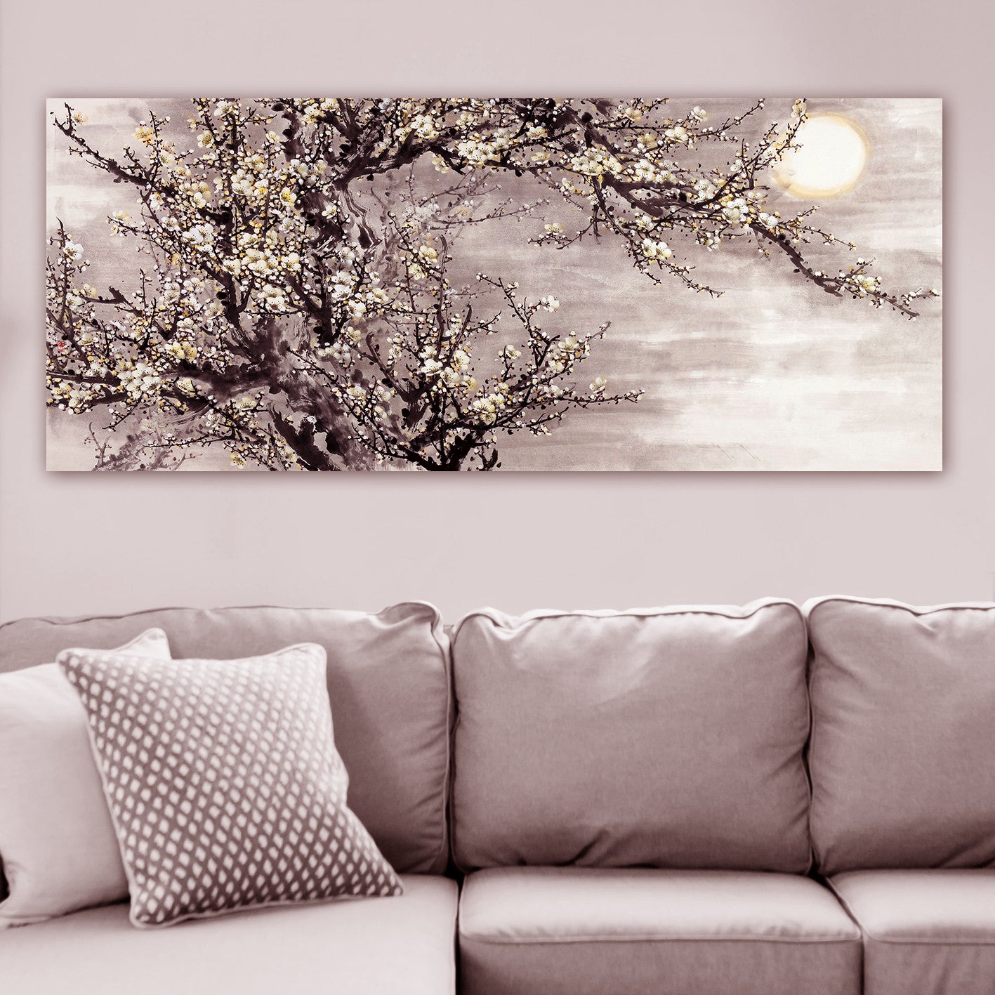 Wall Painting Series Gobi Hm4796 Printed Canvas 120x2,5(thickness)x49hcm.