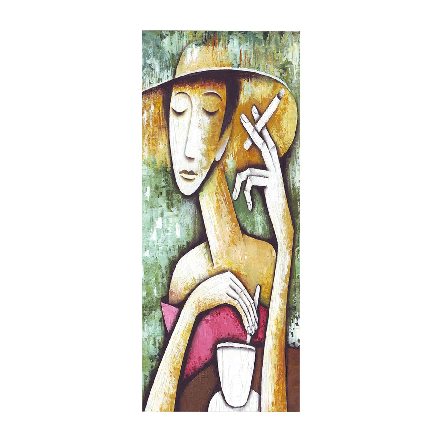Wall Painting Series Gobi Hm4797 Printed Canvas 50x3(thickness)x120hcm.