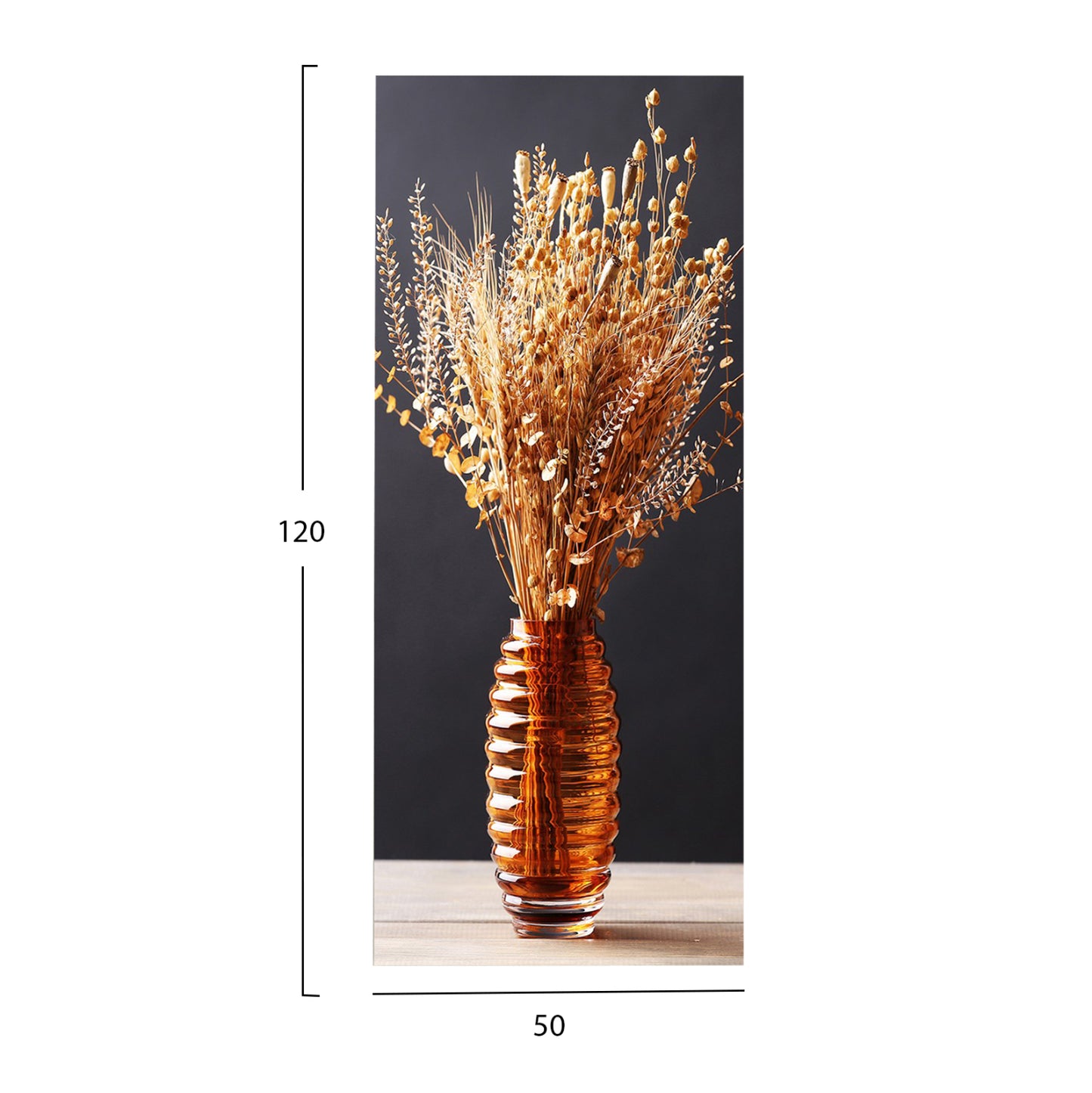 Wall Painting Series Gobi Hm4799 Printed Canvas 50x3(thickness)x120hcm.