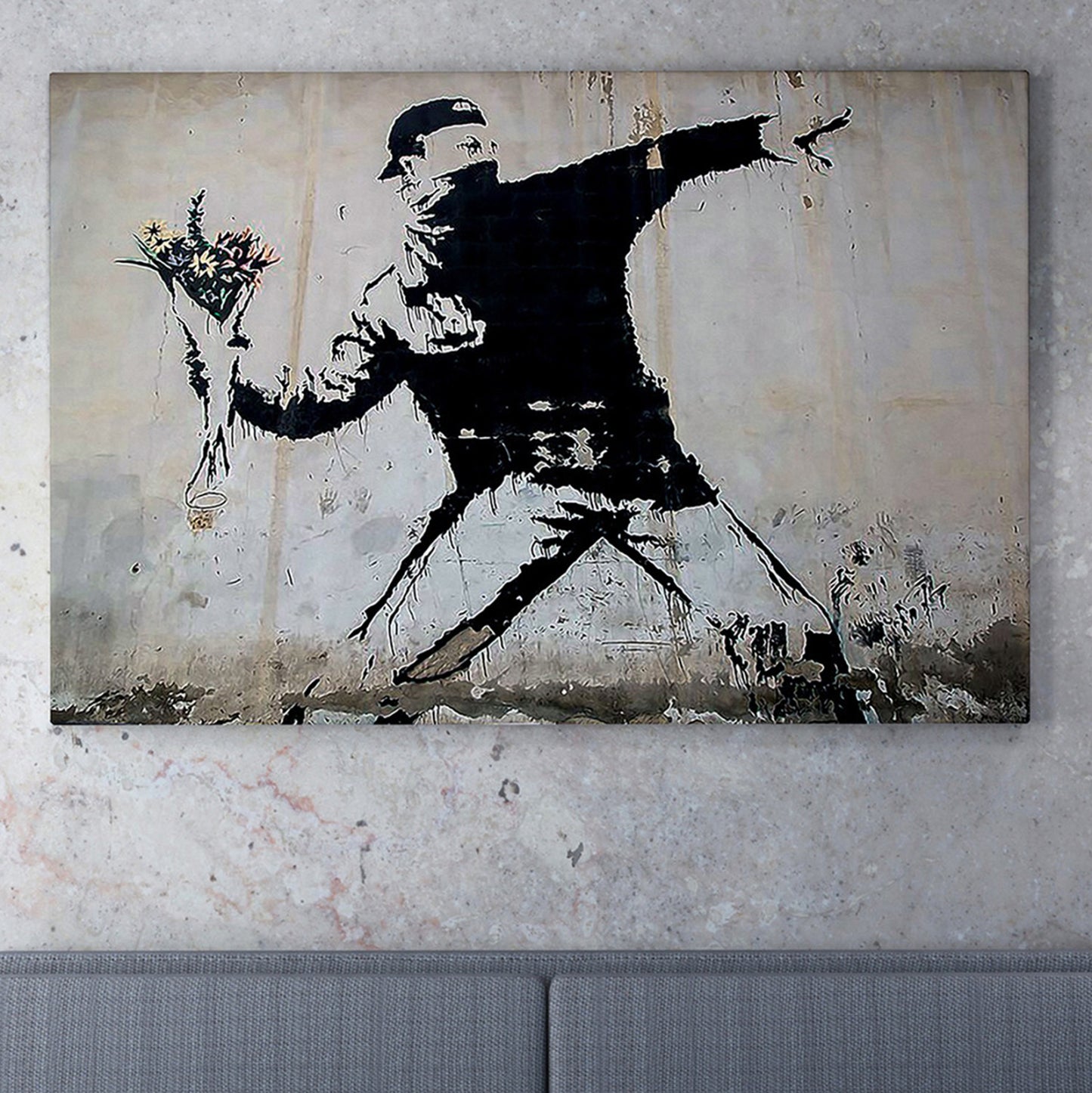Wall Painting Series Gobi Hm4817 Printed Canvas 70x3(thickness)x50hcm.