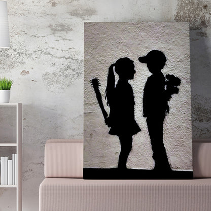 Wall Painting Series Gobi Hm4822 Printed Canvas 50x3(thickness)x70hcm.