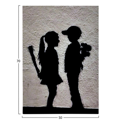 Wall Painting Series Gobi Hm4822 Printed Canvas 50x3(thickness)x70hcm.