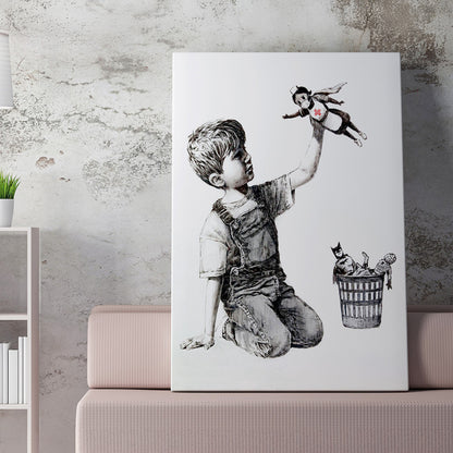 Wall Painting Series Gobi Hm4823 Printed Canvas 50x3(thickness)x70hcm.