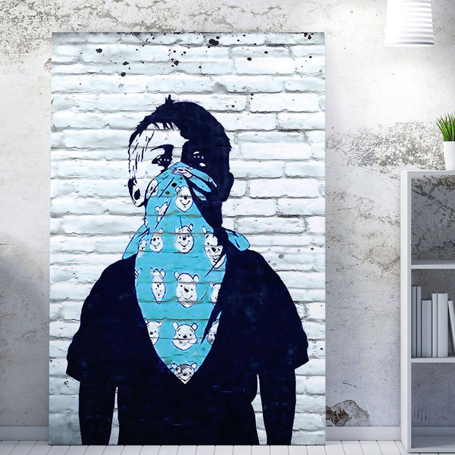 Wall Painting Series Gobi Hm4829 Printed Canvas 50x3(thickness)x70hcm.